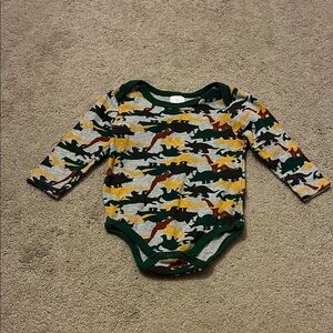 🍼Dinosaur Print Long Sleeve Bodysuit🍼